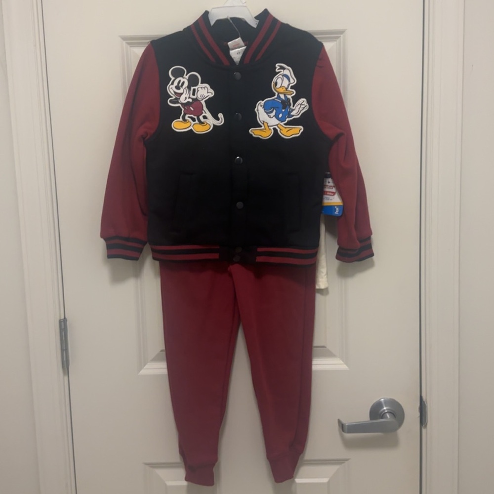 Disney Mickey & Donald Toddler 3 Piece Set Sizes 4t & 5t NWT
